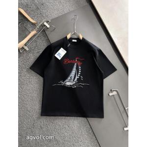偽物 ブランド 激安半袖TシャツBURBERRYIオシャレな新作 当店最安値 ラフでこなれ感!