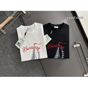 偽物 ブランド 激安半袖TシャツBURBERRYIオシャレな新作 当店最安値 ラフでこなれ感!