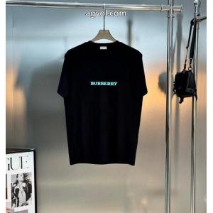 BURBERRY偽 ブランド 販売人気定番低価 お洒落スタイル レビュー高い半袖Tシャツ