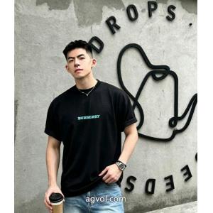 BURBERRY偽 ブランド 販売人気定番低価 お洒落スタイル レビュー高い半袖Tシャツ