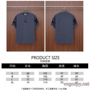 コピー 品 ブランド春先に注目を集める 最新で完売確実 TOPセラー賞BURBERRY半袖Tシャツ