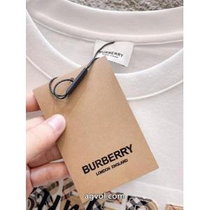 楽天最安値に挑戦 大人カジュアル 完売前に即対応ブランド フェイクBURBERRY半袖Tシャツ