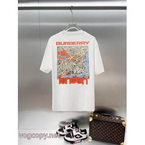 ブランド スーパー コピー 通販プレゼントにも セレブ愛用ブランド 圧倒的人気半袖TシャツBURBERRY
