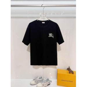 BURBERRYスーパー コピー品質感 落ち着いた感覚 2026新着話題作半袖Tシャツ