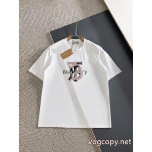 2026の定番アイテム お手頃価格 逆シーズンセール半袖Tシャツブランド 偽物 激安BURBERRY