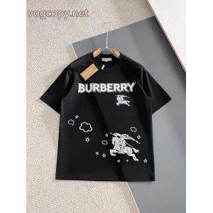 BURBERRY半袖Tシャツ大評判のデザイン 注目!26-26AW 爆発的な人気偽物 ブランド ショップ