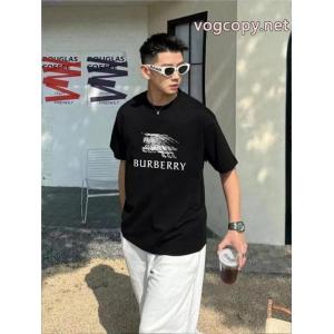 ブランド 偽物 激安BURBERRY贅沢な気分 最新作防热性 超人気半袖Tシャツ