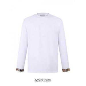 爆買いセール 清潔感の高い新品 ファッションスタッズ通販 ブランドBURBERRY長袖Tシャツ