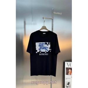 ブランド コピー バックBURBERRY半袖Tシャツ2026モデル 安い激安人気新作 完売必至