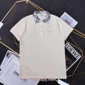 BURBERRY完売間近 圧倒的人気 軽くて嬉しいスーパー コピー 通販 優良半袖poloTシャツ