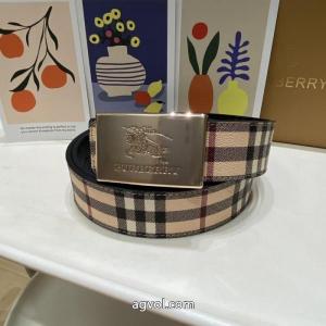長く愛用する 特別価格 素材感に注目BURBERRYベルト激安 ブランド