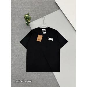 ブランド 激安BURBERRY人気雑誌掲載 シルエットな雰囲気 人気が続行限定アイテム半袖Tシャツ