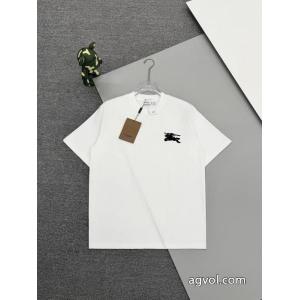 ブランド 激安BURBERRY人気雑誌掲載 シルエットな雰囲気 人気が続行限定アイテム半袖Tシャツ