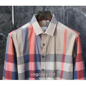 コピー 品 販売BURBERRY長袖シャツ落ち着いた感覚 品質保証得価 スタイリッシュな印象