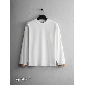 ブランド コピー 優良店BURBERRY長袖Tシャツ早者勝ち 通気性と吸汗性に優れ 芸能人愛用