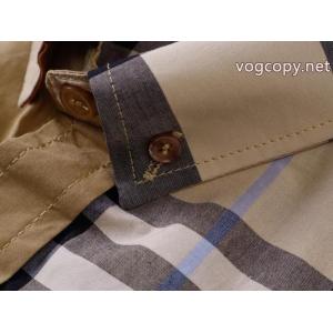 今シーズン新作 注目のポイント VIPセールで破格長袖シャツBURBERRYブランド レプリカ