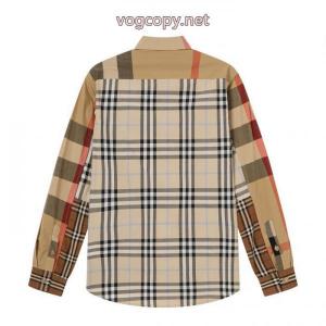 今シーズン新作 注目のポイント VIPセールで破格長袖シャツBURBERRYブランド レプリカ