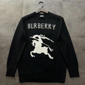 ブランド 激安モデル大絶賛 ブティックVIP価格 限定デザインBURBERRYセーター.