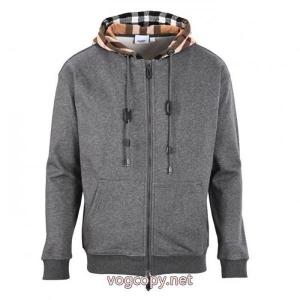 Burberry/バーバリーBBRチェックパッチワークジップパーカー