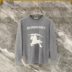 セーターBURBERRYお手軽な価格 自分らしい 国内発機能的ブランド 激安