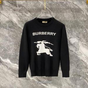 セーターBURBERRYお手軽な価格 自分らしい 国内発機能的ブランド 激安