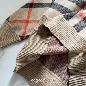 Burberry 26 ssクラシックな常青チェックから長袖セーターコート