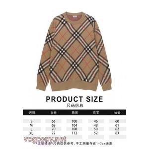 Burberry/バーバリー新作クルーネックニットカーディガン