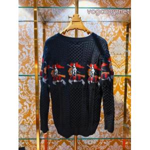 Burberry/バーバリー2026秋冬新作丸首ニットセーター