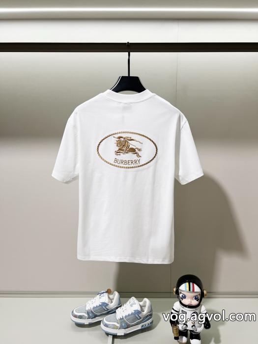 バーバリーブランド 偽物 激安 通販リラックス感急上昇期間限定半袖Tシャツ 0 