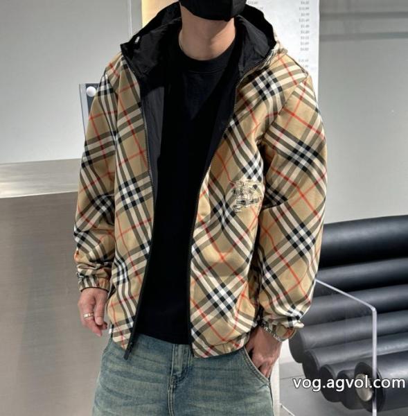 BURBERRYリッチな印象に先行入手ジャケットを両面コピー ブランド 優良 0 