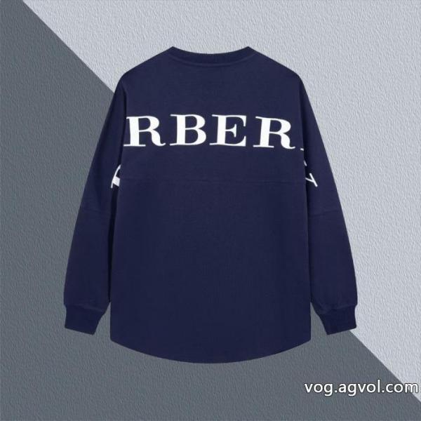 Burberry背中大文字コウモリ運動長袖男女同型 0 