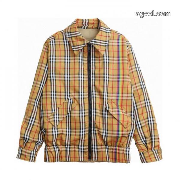 BURBERRY新作定番レインボーチェックリバーシブルジャケットジャケット 2