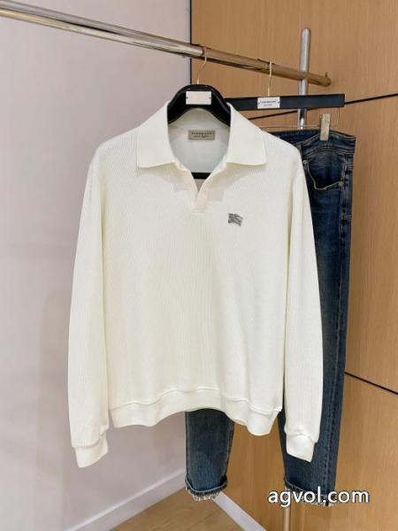 BURBERRY新作秋冬カジュアルニット開襟セーター 5 