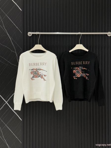 BURBERRY騎士ロゴニットセーター 0 