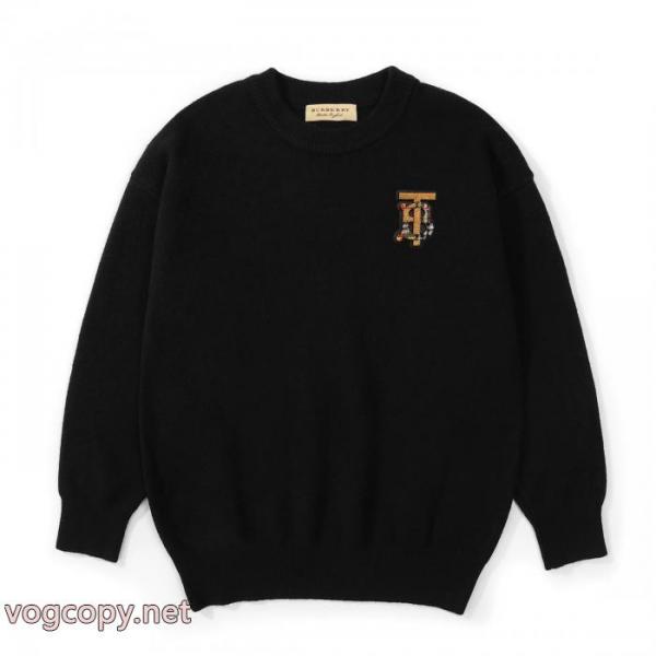 BURBERRY歯ブラシ刺繍ロゴニットセーター 5 