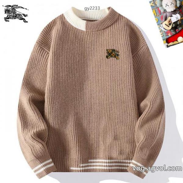 通販 ブランドセーター耐久性のある NEWトップス 海外大人気BURBERRY 0