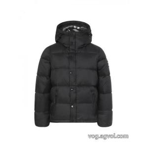 BURBERRY25SS取り外し可能な袖連帽ダウンジャケット