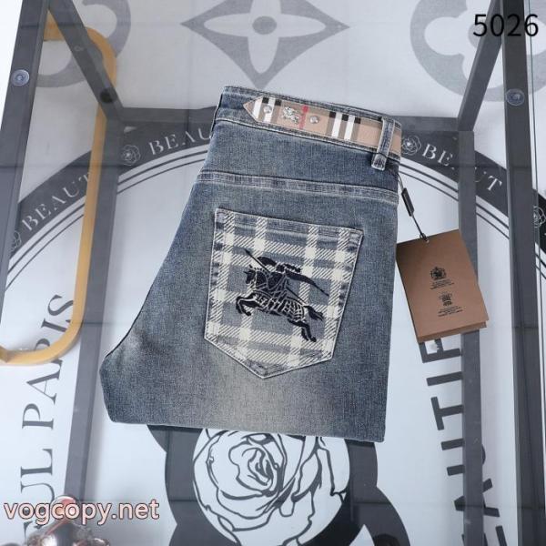2025秋冬流行色紹介 待望の再販売 シンプルなデザインBURBERRYジーンズブランド 通販 5 