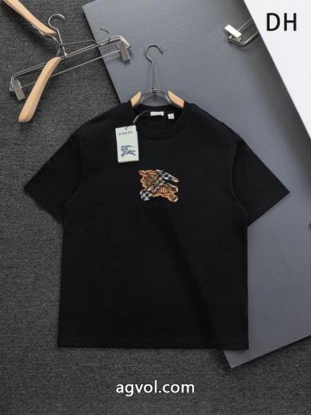 完売必須　限定SALE ファションスタイルが演出する ギフト最適期間限定BURBERRY半袖Tシャツブランド 通販 激安 5 