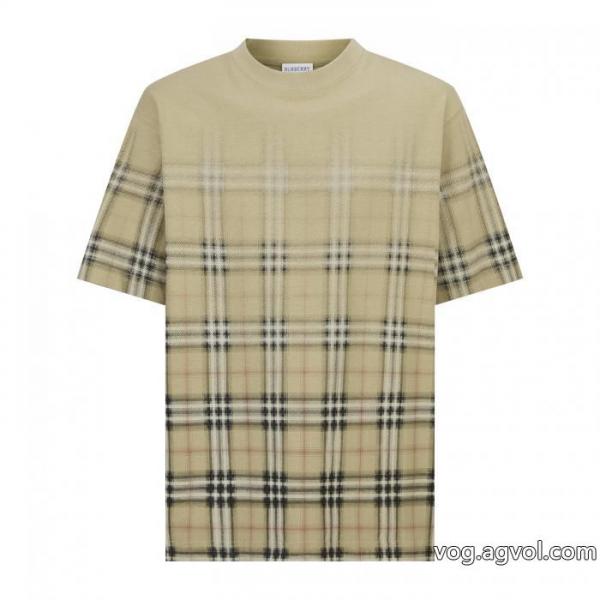 流行 話題が沸騰中 ヘルシー 抜け感重視BURBERRYブランド 通販店半袖Tシャツ 0 