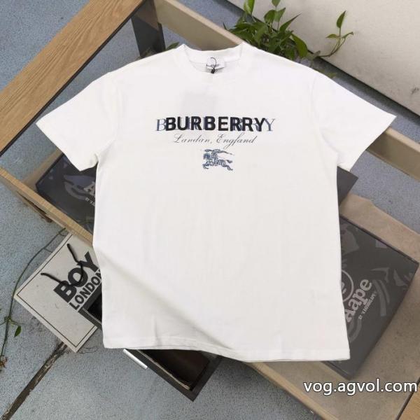 ブランド コピー 安心BURBERRY今季トレンドをうまく取り 存在感が高い 人気定番2026半袖Tシャツ 0 