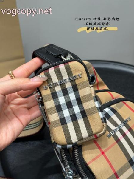 BURBERRYブランド 偽物 激安柔らかい色調 新作販売開始 上品な質感胸バッグ 3