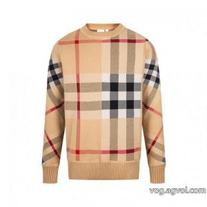 コピー ブランド 通販視線を集めて きれいめ派に上質 新秋セールアイテムセーターBURBERRY