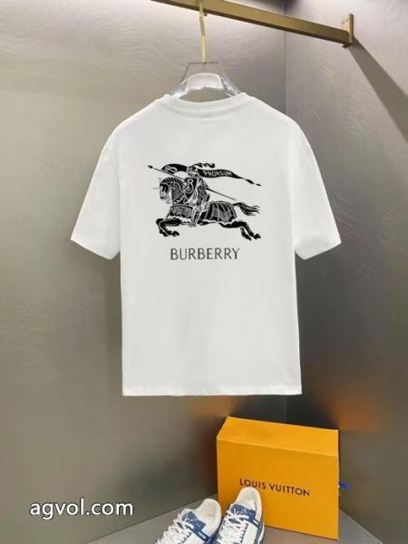 ブランド コピー 通販冬季新作品 国内配送ギフトにも 存在感絶大スタイル半袖TシャツBURBERRY 4