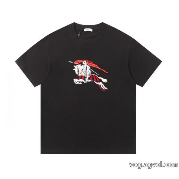 偽物 ブランドTシャツ最前線2026 数量限定 大人っぽい雰囲気BURBERRY 0