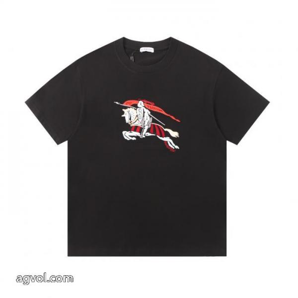 偽物 ブランドTシャツ最前線2026 数量限定 大人っぽい雰囲気BURBERRY 4