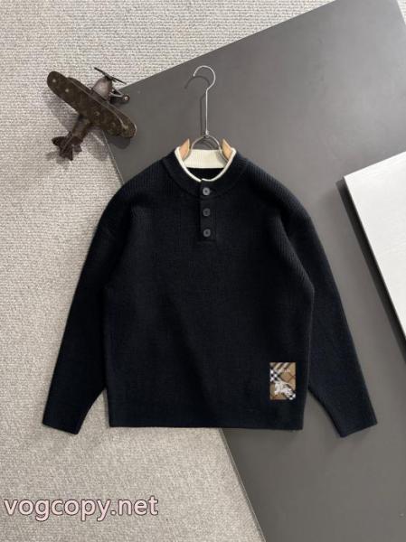 大人のこなれ感 今年マスト 大人気個性がある雰囲気セーターBURBERRYブランド コピー 専門店 3
