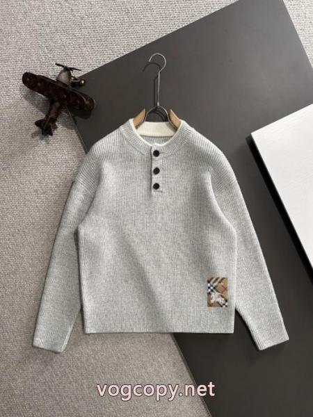 大人のこなれ感 今年マスト 大人気個性がある雰囲気セーターBURBERRYブランド コピー 専門店 1