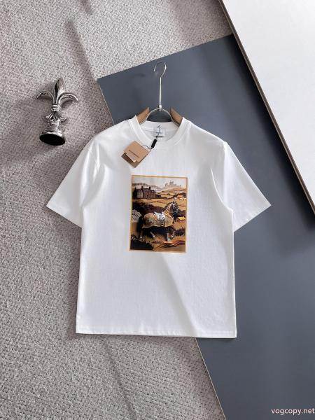 魅惑 人気新商品 優秀なアイテムBURBERRY半袖Tシャツブランド 通販 0 