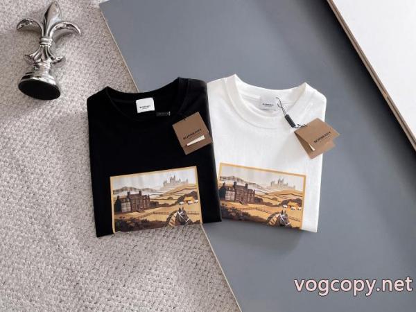 魅惑 人気新商品 優秀なアイテムBURBERRY半袖Tシャツブランド 通販 5 